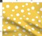 Yellow Polka Dots Retro Modern Custom Printed Fabric by Spoonflower Various Fabrics by the Yard or Fat Quarter